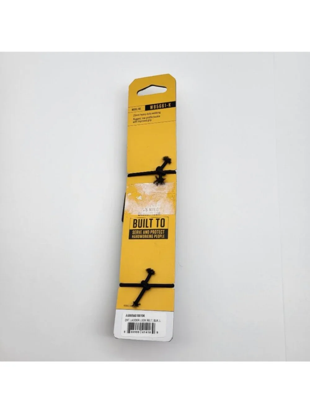 NEW Carhartt Nylon Webbing Ladder Lock Belt Youth Black Size L 26-28 waist